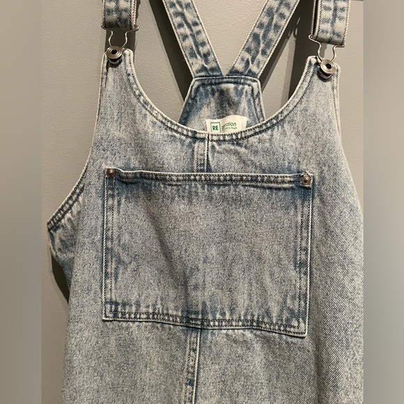 Denim Overall Dress 'Daisy Dress' - Picture 3 of 13